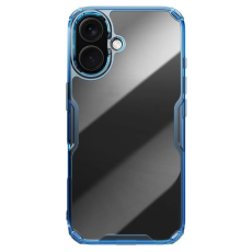 Nillkin - Nillkin iPhone 16 Mobilskal Ultra Clear - Blå