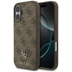 Guess - Guess iPhone 17 Mobilskal MagSafe 4G Small Classic Logo - Brun