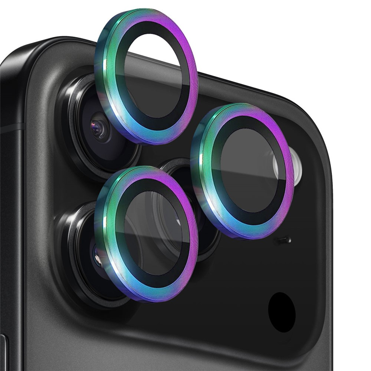 Northjo iPhone 17 Pro/17 Pro Max Härdat Glas Kameraskydd - Colorful | 2353 | AlltMobil