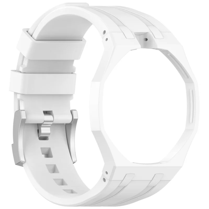 A-One Brand - Swatch Royal Pop Silikonarmband - Vit