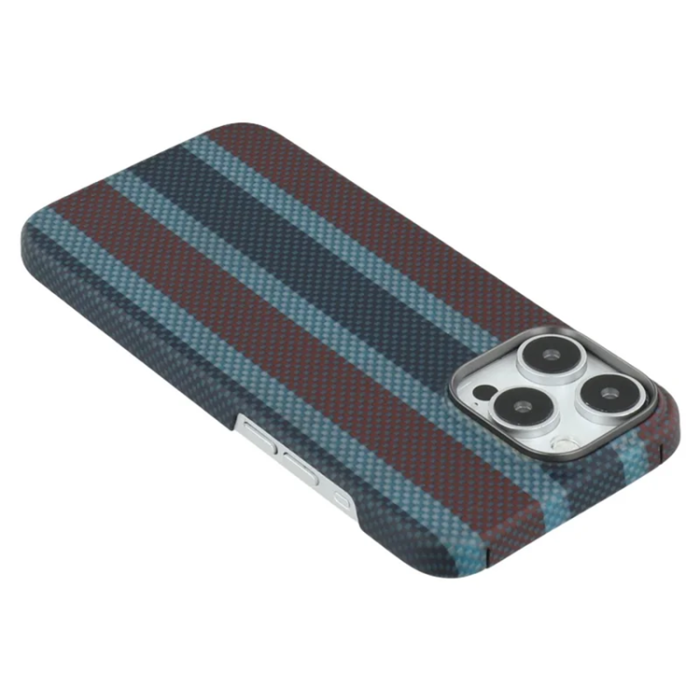 A-One Brand - iPhone 16 Pro Mobilskal Magsafe Aramid Fiber Tri Color