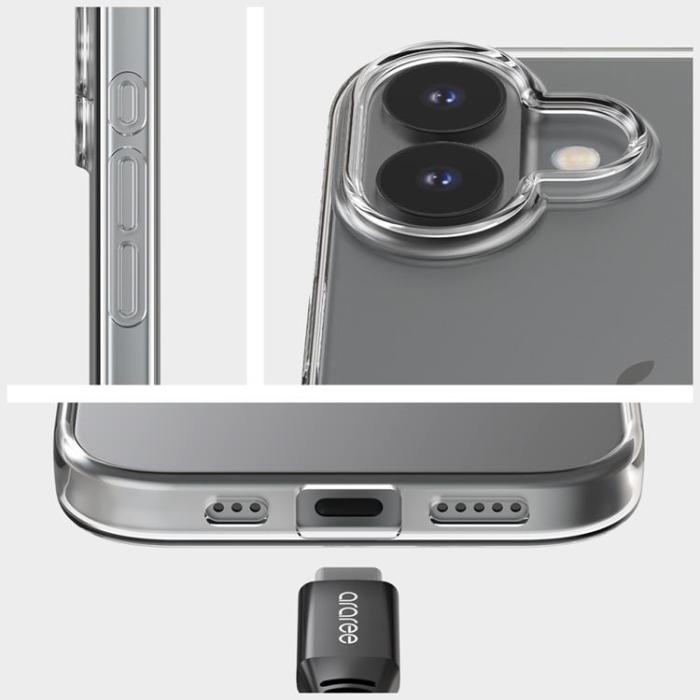 Araree - Araree iPhone 17 Pro Mobilskal A Fit - Transparent