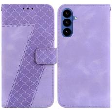 OEM - Samsung Galaxy S26 / S26 Pro St&auml;llskal M&ouml;nstertryck KonstL&auml;der - Lila
