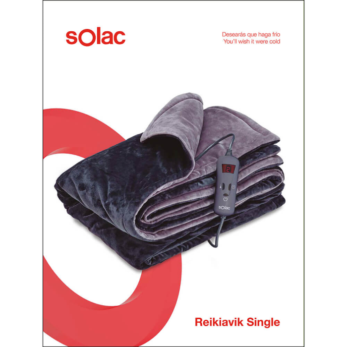 SOLAC - SOLAC Värmefilt Reikiavik Single