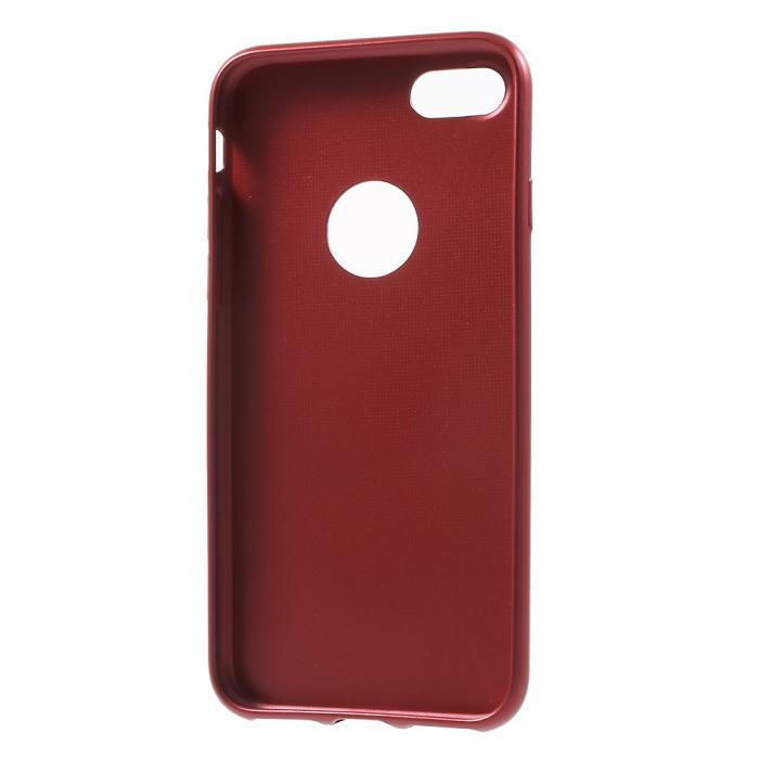 OEM - Tunt Flexicase Mobilskal till iPhone 7 Plus - Röd