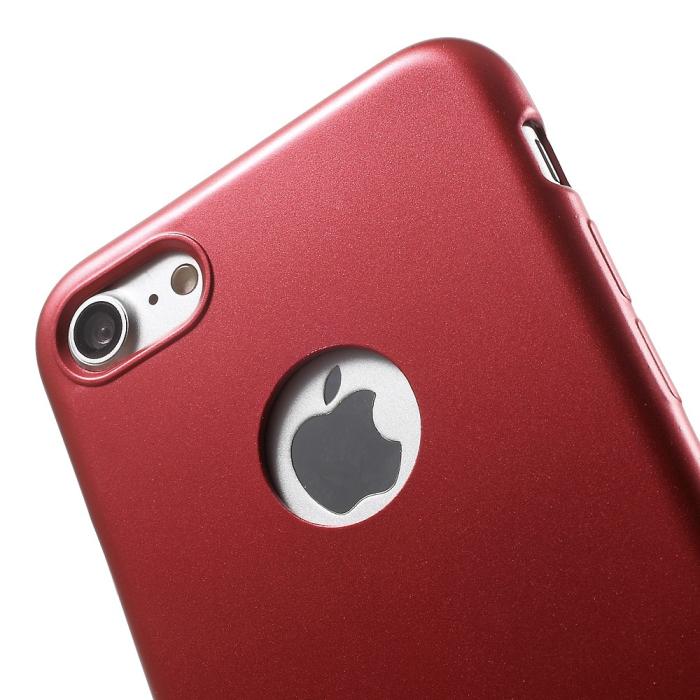 OEM - Tunt Flexicase Mobilskal till iPhone 7 Plus - Röd