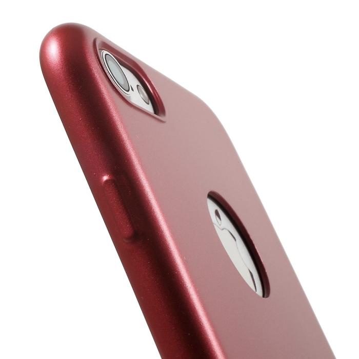 OEM - Tunt Flexicase Mobilskal till iPhone 7 Plus - Röd