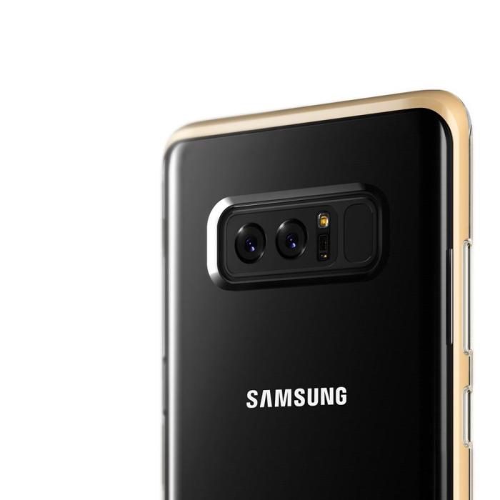 VERUS - Verus Crystal Bumper Skal till Samsung Galaxy Note 8 - Gold