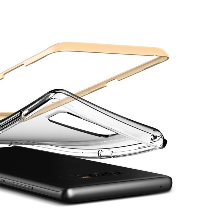 VERUS - Verus Crystal Bumper Skal till Samsung Galaxy Note 8 - Gold