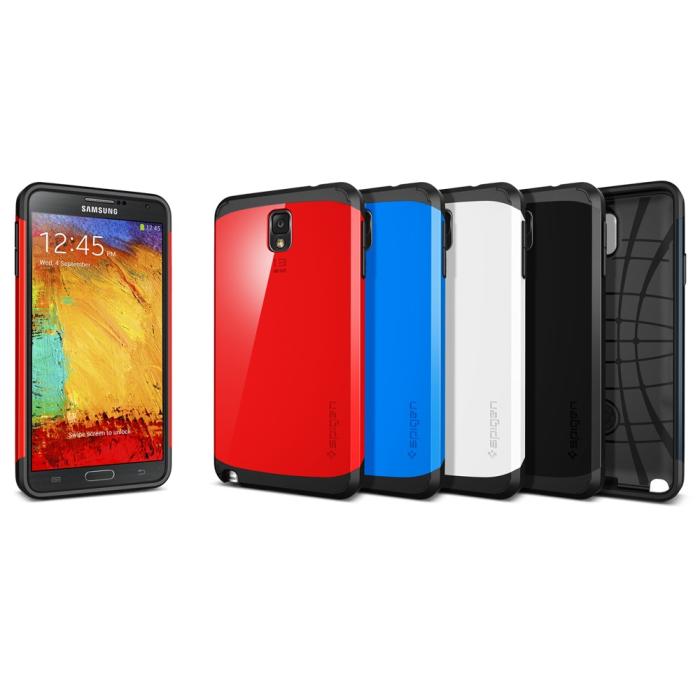 UTGATT5 - SPIGEN Slim Armor Skal till Samsung Galaxy Note 3 (Dodger Blue)