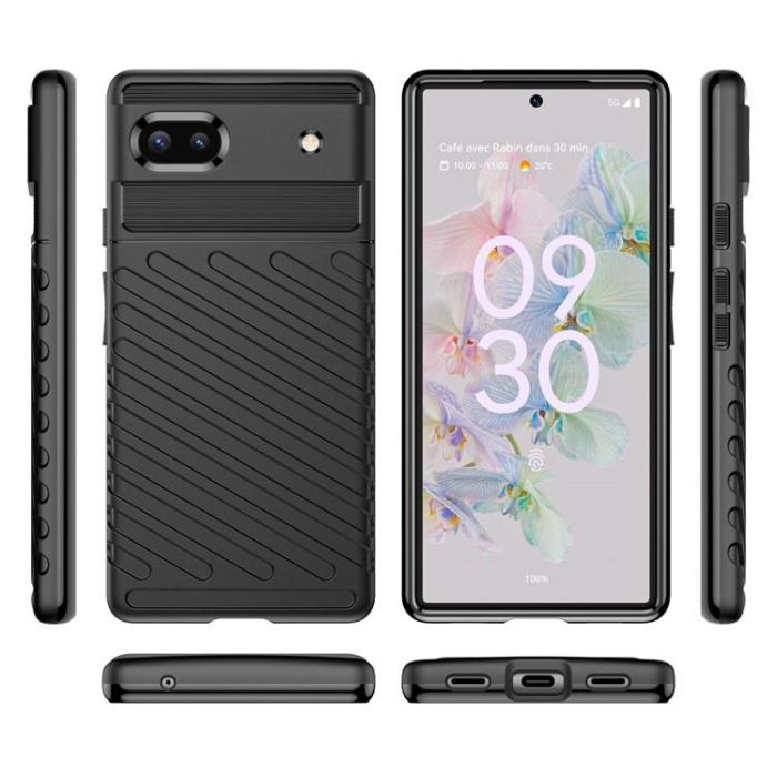 A-One Brand - Google Pixel 6a Skal Thunder Twill - Svart
