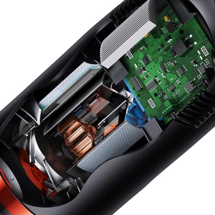 UTGATT1 - Baseus A7 Mini Bildammsugare 90 W 6000 Pa - Mörkgrå