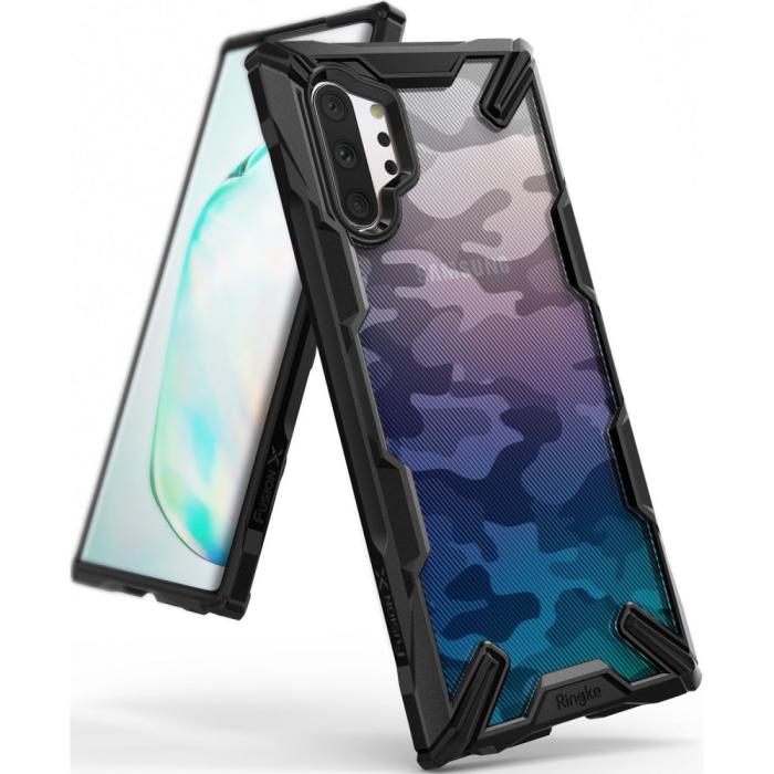 UTGATT5 - Ringke Fusion X Galaxy Note 10+ Plus Camo Svart