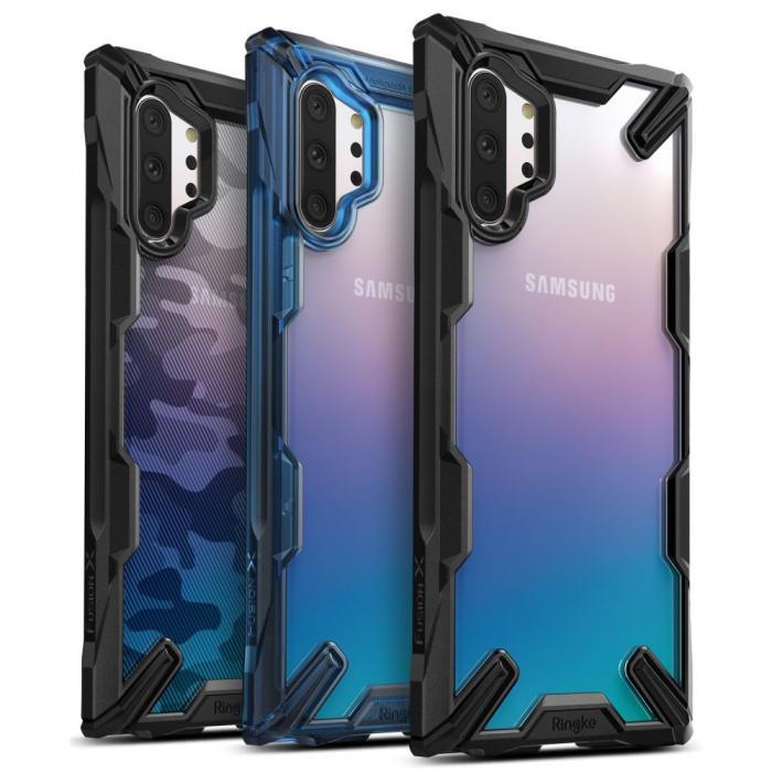 UTGATT5 - Ringke Fusion X Galaxy Note 10+ Plus Camo Svart