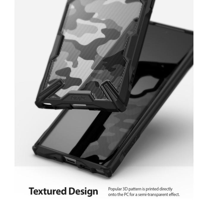 UTGATT5 - Ringke Fusion X Galaxy Note 10+ Plus Camo Svart