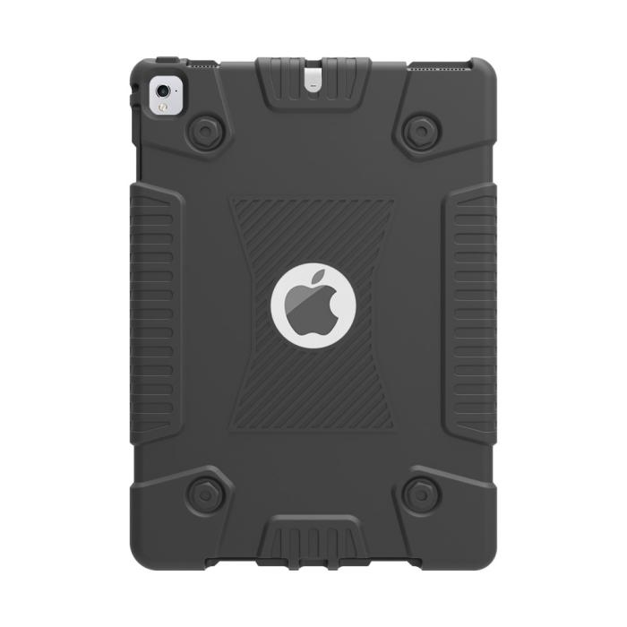 OEM - Heavy Duty Silikonskal för iPad 9.7 2017/2018 / Air/Air 2 (Svart)