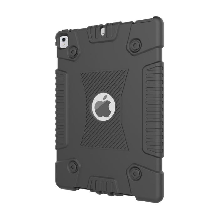 OEM - Heavy Duty Silikonskal för iPad 9.7 2017/2018 / Air/Air 2 (Svart)