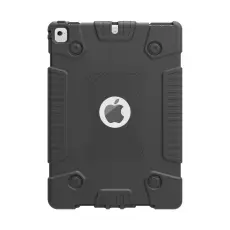 OEM - Heavy Duty Silikonskal f&ouml;r iPad 9.7 2017/2018 / Air/Air 2 (Svart)