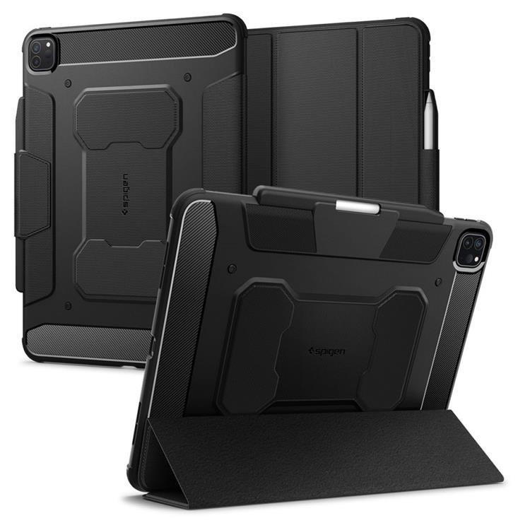 Spigen iPad Pro 13 (2024) Fodral Rugged Armor - Svart | 2353 | AlltMobil