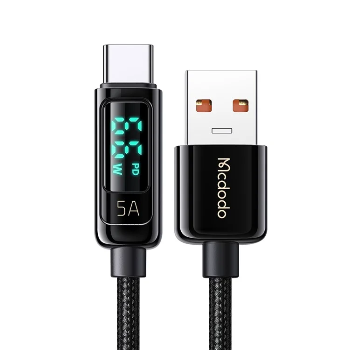 MCDODO - MCDODO USB-A - USB-C Kabel 1.2m CA-869 MDD - Svart