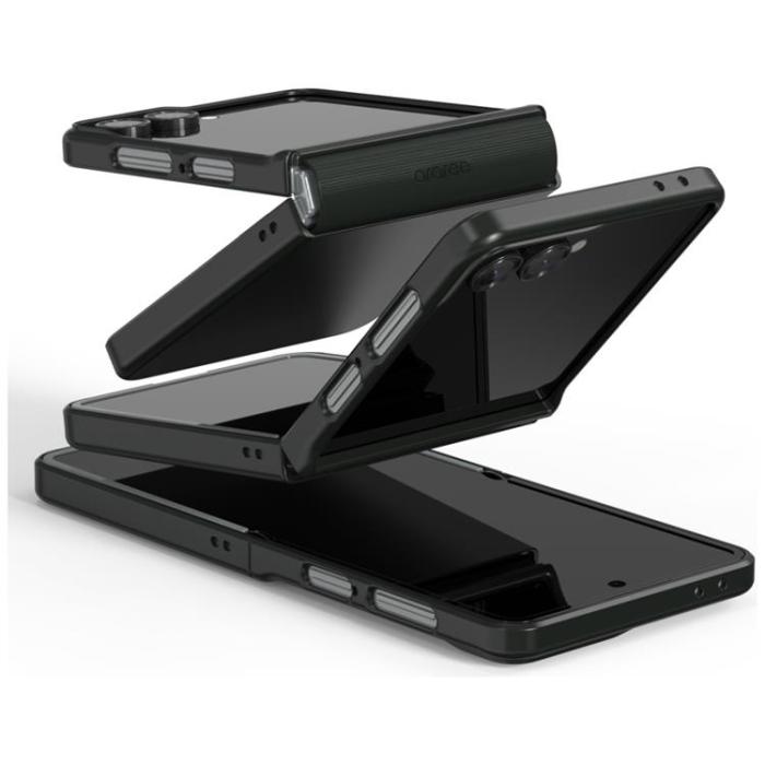 Araree - Araree Galaxy Z Flip 7 Mobilskal MagSafe Qi2 Aero Flex M - Svart