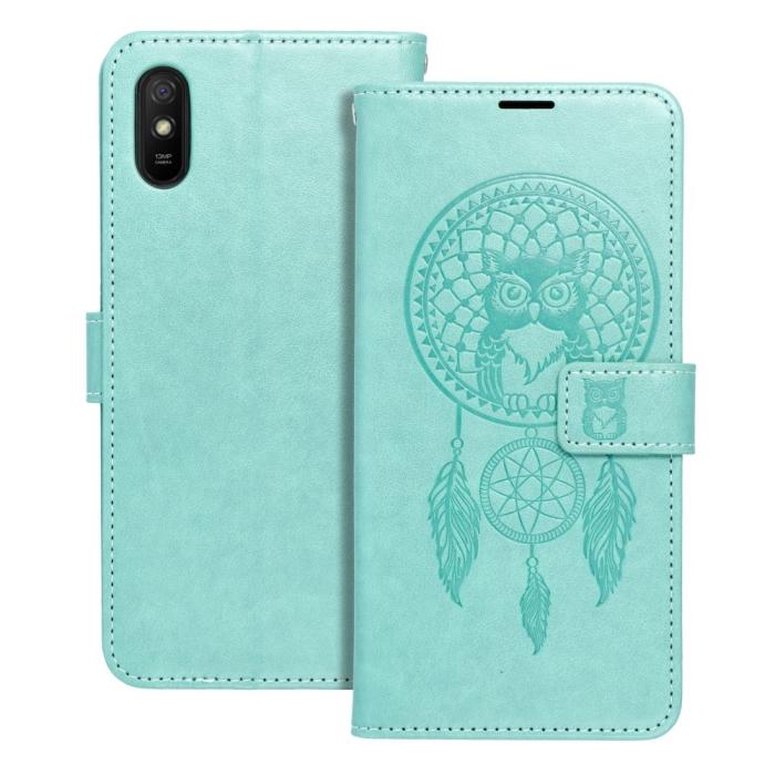 Forcell - Forcell Xiaomi Redmi 9A/9AT Fodral Mezzo - Drömfångare grön