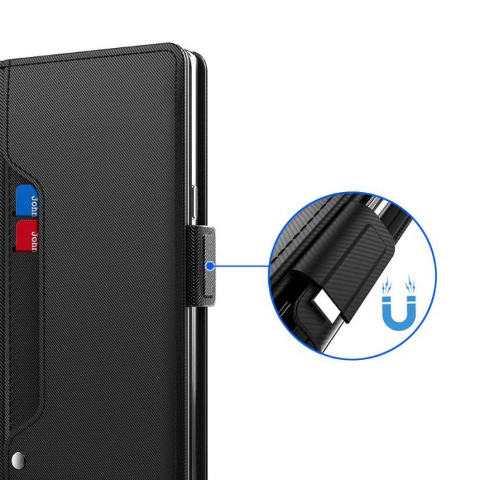 OEM - Mobilskal till Samsung Galaxy A37 PU+TPU Magnetisk Flip - Svart