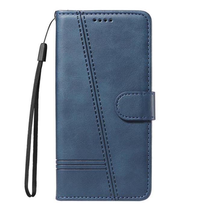 A-One Brand - Sony Xperia 10 VII Plånboksfodral T Shape Lines - Blå