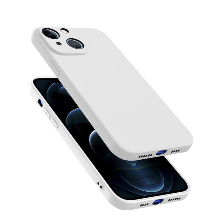 OEM - Tunt Mjukt Skal iPhone 13 - Vit