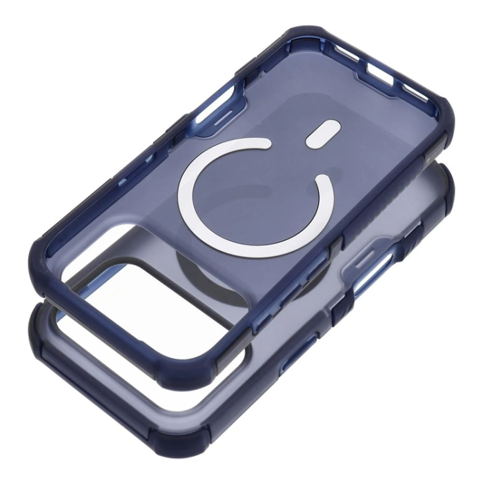 Forcell - Forcell Mobilskal Magsafe För iPhone 16 Pro BumperX - Marinblå