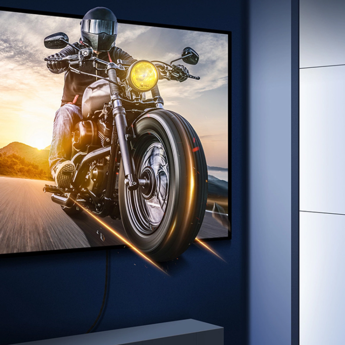 BASEUS - Baseus HDMI 8K Kabel 1m High Definition - Svart