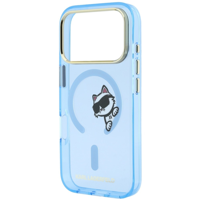 KARL LAGERFELD - Karl Lagerfeld Mobilskal För iPhone 18 Pro/17 Pro Magsafe Peekaboo Logo