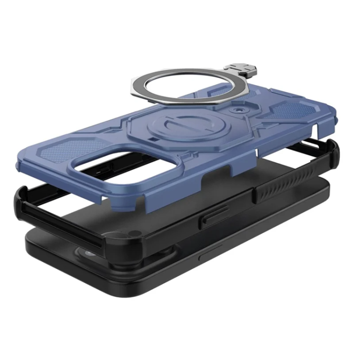 OEM - Mobilskal till iPhone 15 Pro Max Plast Shockproof - Blå