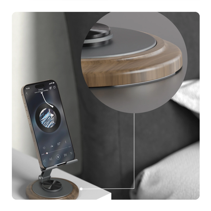Dudao - Dudao Mobilställ i metall 360° - Grått