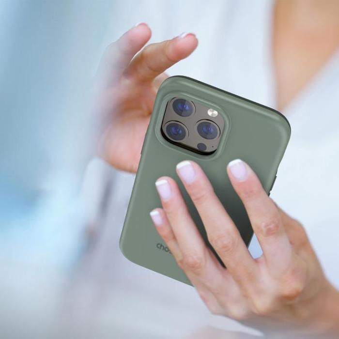 Choetech - Choetech iPhone 13 Pro Skal Magsafe MFM Anti-drop - Grön