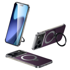 SULADA - SULADA iPhone 17 Pro Max Mobilskal MagSafe Kickstand - Lila