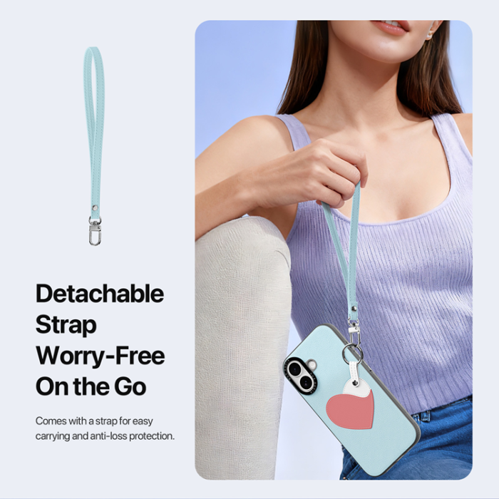 A-One Brand - iPhone 17 Mobilskal MagSafe 4 Colors NFC DIY Smart E-Ink Round