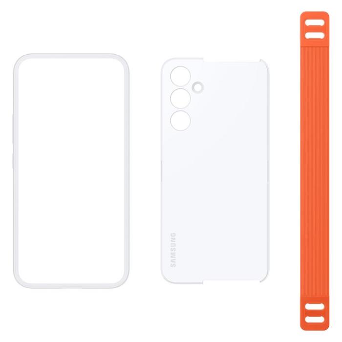 Samsung - Samsung Galaxy A54 5G Mobilskal Haze Grip - Vit