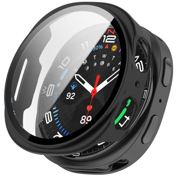 Tech-Protect - [2-Pack] Tech-Protect Skal För Galaxy Watch 8/9 (44mm) Defense - Svart/Clear