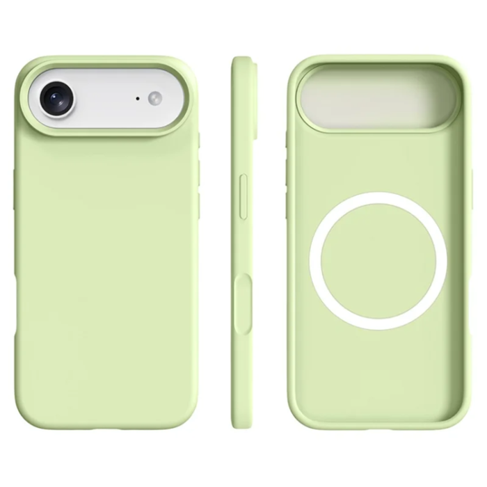 A-One Brand - iPhone 17 Air Mobilskal MagSafe Ultra Thin Silicone - Avocado Grön