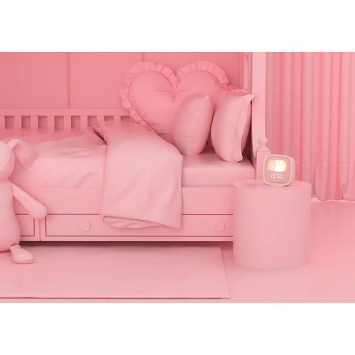 MOB - MOB Väckarklocka med Nattlampa Billy Clock - Rosa