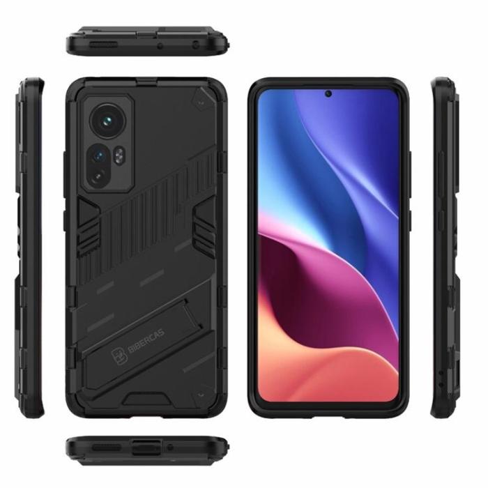 UTGATT1 - Kickstand Anti-Fall Skal Xiaomi 12/12X - Svart
