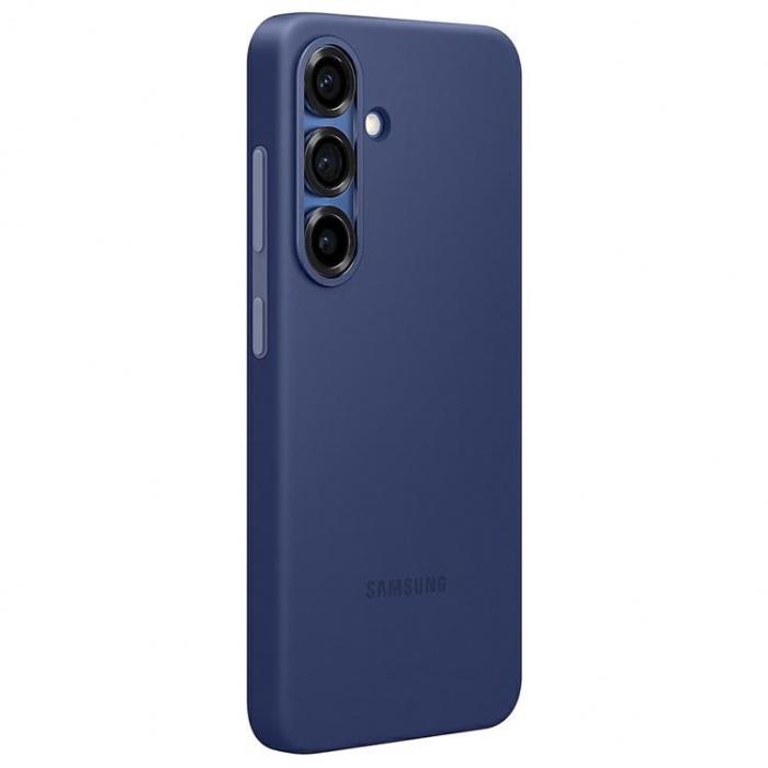 Samsung - Samsung Galaxy S25 Mobilskal Silikon - Blå