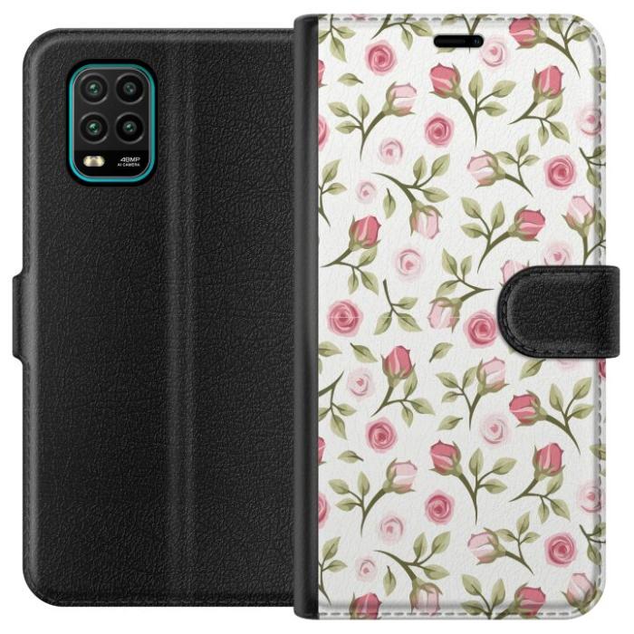iSecrets - Plånboksfodral till Xiaomi Mi 10 Lite 5G med Blommigt