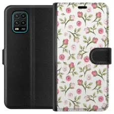 Gustaf - Pl&aring;nboksfodral till Xiaomi Mi 10 Lite 5G med Blommigt