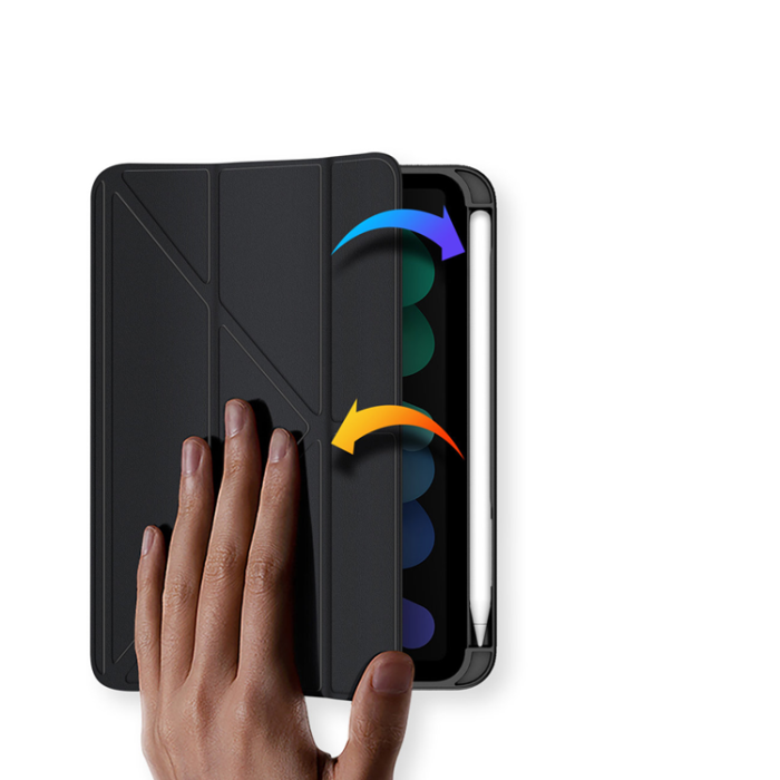 Dux Ducis - Dux Ducis iPad Mini 6 (2021) Fodral Magi Pencil - Svart