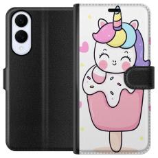 iSecrets - Pl&aring;nboksfodral till Samsung Galaxy S25 Edge med Glad enh&ouml;rning