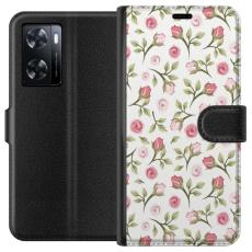 iSecrets - Pl&aring;nboksfodral till OnePlus Nord N20 SE med Blommigt