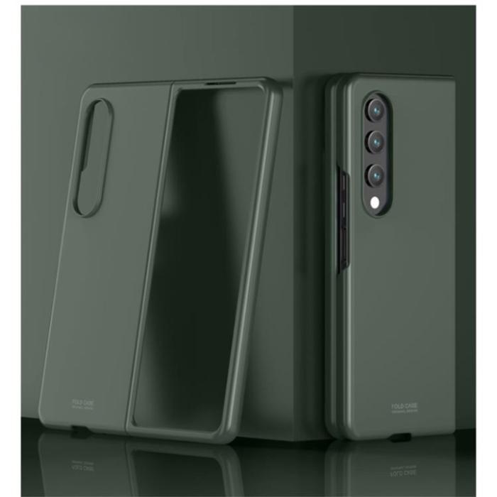 A-One Brand - Galaxy Z Fold 4 Skal Rubberized - Grön