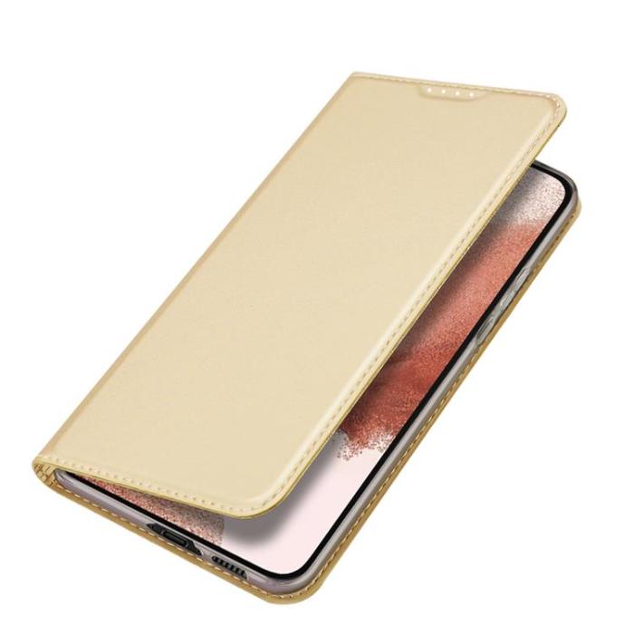 Dux Ducis - Dux Ducis Galaxy S23 Plånboksfodral Skin Series - Guld